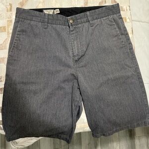 Volcom Charcoal Men's Flat Front Shorts